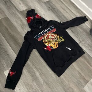 Vintage Chicago Bulls 6x Champs Hoodie Size Medium